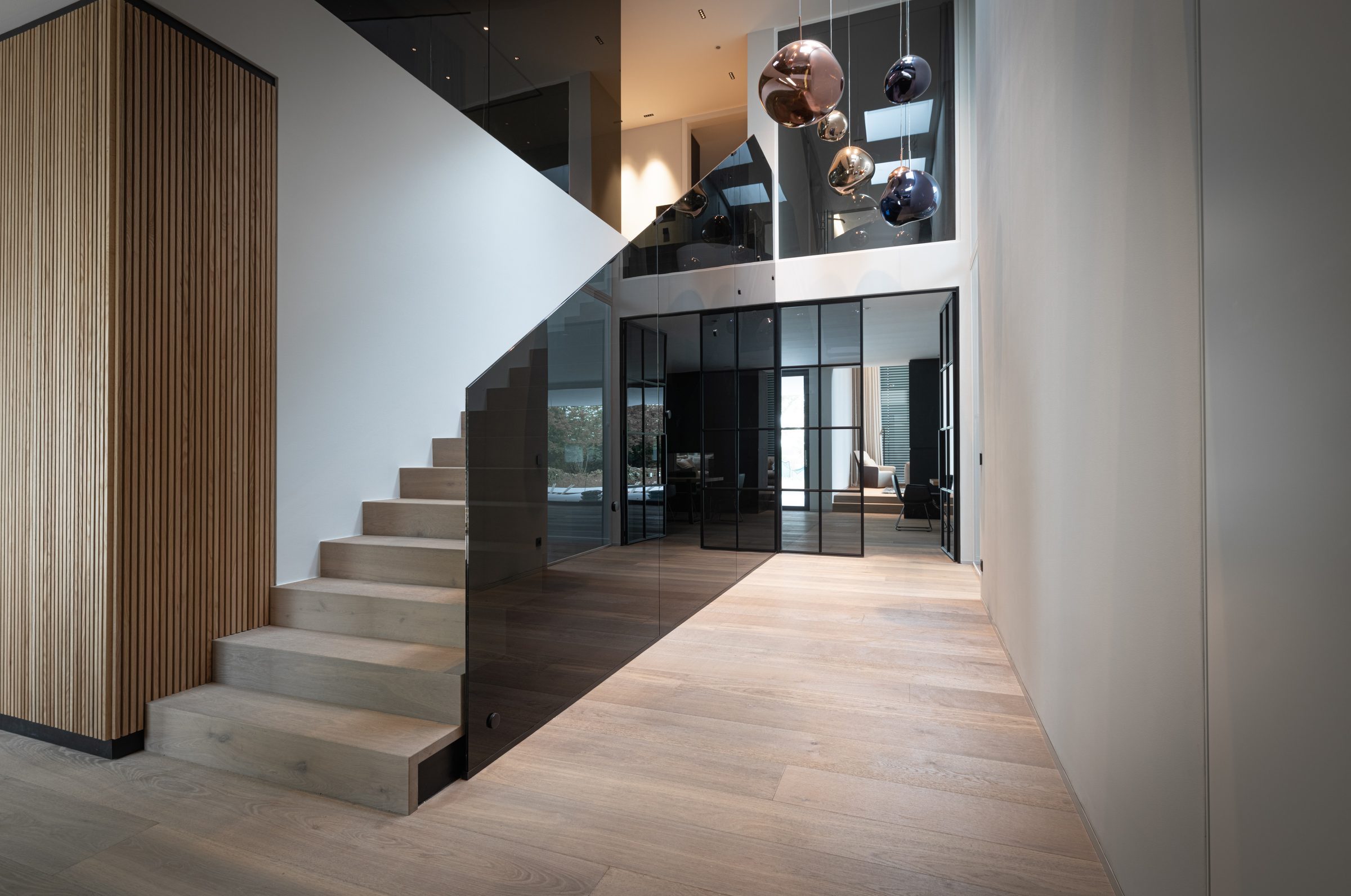 Treppe und offener Luftraum